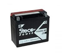 STECO - Batterie moto YTX20L-BS - Réf. YTX20L-BS