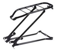 Steco Rear Pannier Rack Argenté 28´´ Black / Black