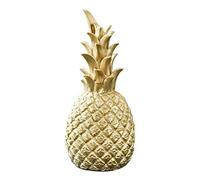 Stecto Ornements ananas décoratifs en résine moderne nordique - Figurine décorative pour fête d'anniversaire, fenêtre, bureau, maison, S/M/L