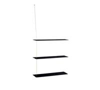 Stedge 3.0 Étagère 80 cm Chêne Noir/Laiton
