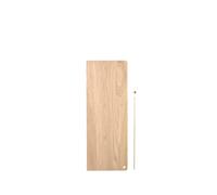 Stedge Étagère Supplémentaire 60 cm Chêne Pigmenté Blanc/Laiton