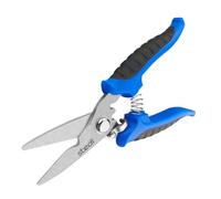 stedi 180mm Ciseaux Ciseaux Multi-Usages De Haute Performance Avec Lames Finement DenteléEs En Acier Inoxydable Au Carbone - Coupe Facile Des CâBles éLectriques, Entaille, Isolation, AntidéRapant