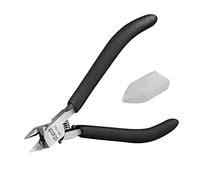 stedi 5-inch Model Nippers, with Ultra-thin Single-edge and Blade Case Plastic Model Tools for Gundam Repairing Plastic Model and Fixing, Black