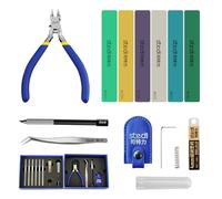 stedi Kit d'outils de base pour le montage de maquettes Gundam, 14 pièces