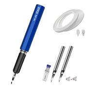 stedi Modèle Scriber Chisel+Ligne De TraçAge Lames à tracer en acier tungstène 0,15+0,3 mm,For Modélisme Hobby,Rg Scale Model,Gundam Model Kit,For Scribing Line,Engraved,Panel Line,Resin