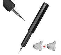 stedi MS-39h-34 Lames à tracer en acier tungstène pour modélisme de loisir, maquette RG, kit de modélisme Gundam, pour tracer une ligne, graver, ligne de panneau, résine, 0.2 mm, noir