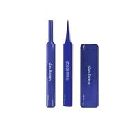 stedi outils de polissage pour modèles, limes verre de précision #600-800 | poignée antidérapante et confortable pour Gundam, modèle militaire, pièces en résine 3D, Lot de 3