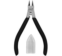 stedi Pince de modélisme de 11,9 cm, avec lame fine tranchante et étui de lame en plastique, coupe-sprue pour réparation et fixation de bâtiments Gundam, noir