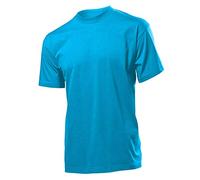 Stedman T-shirt Classic/ST2000 Homme Bleu (Ocean Blue) Taille Large