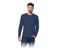 Stedman Apparel Classic-T Long Sleeve/ST2500 T-Shirt, Bleu-Bleu Marine, X-Large Homme