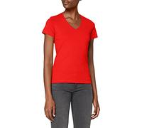 Stedman Apparel Classic-T V-neck/ST2700 - T-shirt - coupe droite - Manches Courtes - Femme - Rouge - Scarlet Red - 44 (Taille fabricant: XL)