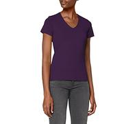 Stedman Apparel Classic-T V-neck/ST2700 - T-shirt - coupe droite - Manches Courtes - Femme - Violet - Purple (Deep Berry) - 40 (Taille fabricant: M)
