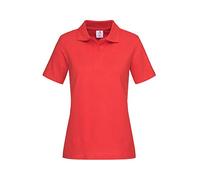 Stedman Apparel Polo/ST3100, Polo coupe droite Manches Courtes Femme