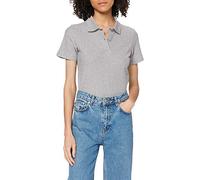 Stedman Apparel Polo/ST3100, Polo coupe droite Manches Courtes Femme, Gris (Grey Heather), 40/42 EU (Taille Fabricant: Medium)