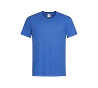 Stedman Apparel ST2300 T-Shirt Classique à Manches Courtes avec col en V pour Homme, Bleu (Bleu Roi)., S