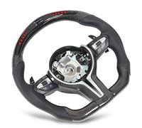 Stee Wheel Performance LED Display Lights Remplacement de la Roue en Fibre de Carbone pour Roue en Acier M5 M6 F10 F1 F07 F12 F0 F02 Roue en Acier Intérieure Automobile Roues en