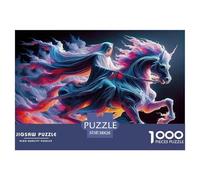 Steed Puzzle 1000 Pièces pour Adultes Et Enfants Animal Jeu De Création Et Logique pour Enfants 1000 Pieces pour Jeux D'activités Familiales Cadeau pour Femme, Homme, Couple Et Amie 38x26cm/1000pcs