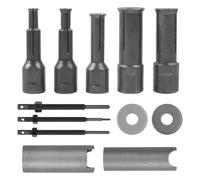 STEEIRO Kit d'extracteur de roulement de 9 à 23 mm, extracteur de roulement de roue de moto, extracteur de roulement intérieur de vélo avec 5 tailles de pince ouverte 9 mm/11 mm/14 mm/19 mm/23 mm