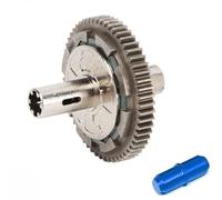 Steel 57T 0.8Mod Slipper Clutch Spur Gear ARA310949 pour 1/10 Arrma Senton Granite Vorteks Big Rock 3S 1/8 Typhon 3S Pièces de mise à niveau (bleu marine)