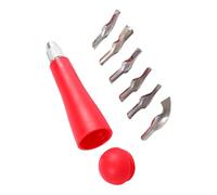 Steel and ABS Craft Engraving Tool Set with Comfortable Grip for Detailed Carving Professional Printmaking and DIYer Art Wood Carving Cutter