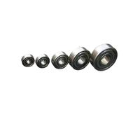 Steel Bearing 4mm/ 5mm/ 6mm/ 8mm/ 10mm Inside Diameter NMB Deep Groove Ball Bearings for Motor/Toy Car RUAJOGYNVM(8mm)