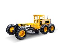 Tonka Niveleuse Steel Classics – Véhicule de construction jaune-noir – Dès 3 ans