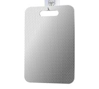 Steel Cutting Board - Double Sided Stainless Steel Chopping Board | Dishwasher Safe Kitchen Mat For Meat, Vegetables, Pastry, And Home Cooking