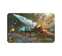 Steel DragonflySupernatural Symbols Black Printing 1 pièce Quick Dry Peach Skin Velvet Serviette de plage surdimensionnée 140 x 70 cm pour adultes, serviette super absorbante