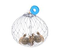 Steel Fishing Net - Crab Cage, Multi-Functional Automatic Opening & Closingsoft Steel Net for Fish, Lobsters, and Crabs Extrely Easy To Carry and Use, Allowing For Effortless A