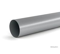 Steel Flux Sr-R 150 Tube Rond ,Tube de Ventilation, Galvanisé Acier, L 500 MM