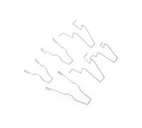 Steel Headlamp Retaining Spring Clip Clamp 6PCS for H1 H3 H4 H7 Bulbs