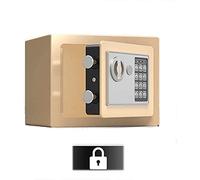 Steel Home - Cabinet Small Safe Office Safes Locker Box for Household Use Documents Official Seals Strongbox