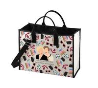 Steel M-agnolias Trousse à maquillage en acier avec inscription You Know I Love You More Than My Luggage Bag, You Know I Tb