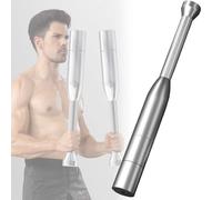 Steel Mace Clubs indiens réglables - Outil d'exercice musculaire et de conditionnement pour le fitness, les étirements et la rééducation des épaules, parfait pour la salle de sport à domicile et le