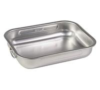 steel pan - 10180 - Plat rectangulaire, Dimensions : 25 x 19 cm