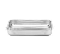 STEEL PAN Rôtissoire 18/10 antiadhésif 35x26 ustensile de Cuisine