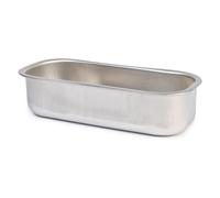 Steel Pan SP18419, Moule à Cake, Brioches, Pains de Mie, Cakes sucrés et salés, 30 cm, Revêtement antiadhésif, Sans PFAS, Tout Inox, Fabrication Italie