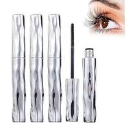 Steel Pipe Eyelash Primer,Waterproof Long Curling Mascara, Steel Tube Mascara Primer,No-Smudge Long-Lasting Eyelash Primer, for All Makeup Looks (3 pcs)