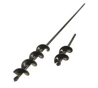 Steel planting drill/earthing drill set, 2 pieces