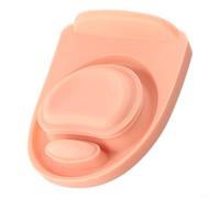 Steel Plus 708,7 g pour bouteilles en plastique Tritan Passe au lave-vaisselle Gris/orange/rose - Compatible avec 538,6 g, 680,4 g, 947,2 g, 1234 g, lot de 4 bouchons de rechange en silicone pour eau