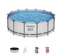 Piscine tubulaire Ø427 x H122 cm - Power Steel