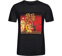 Steel Pulse Rastafari Centennial Funny Tee Shirts Men Black XL