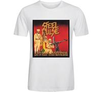 Steel Pulse Rastafari Centennial Funny Tee Shirts Men White L