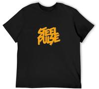 Steel Pulse Reggae Band Music T-Shirt Mens Unisex Black Tees