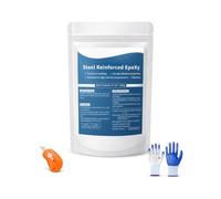 Steel Reinforced Epoxy Putty, 3.53oz / 80g Waterproof Two-Part Epoxy Putty Stick, Fast Repair Epoxys Filler for Metal Wood Plastic Ceramic Tile Glass, Crack Hole Bonding and Surface Repairs. (1Pcs)