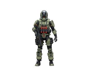 Steel Ride Corps Dark Source Figurine d'action Assaulter Marco 7 cm