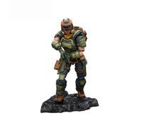 Steel Ride Corps Dark Source Figurine d'action Assaulter Stephen 7 cm