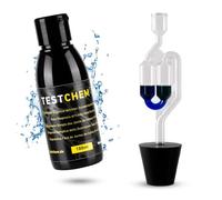 STEEL SEAL Testeur de joint de culasse Testeur de CO2 eau de refroidissement 100 ml - Système de refroidissement - Test des gaz d'échappement de voiture - Kit de test de joint de culasse avant
