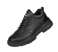 Steel Toe Shoes for Men Anti Smashing Puncture Proof Lightweight Breathable Safety Shoes for Warehouse & Construction (Wear-Resistant,42)