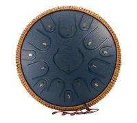 Steel Tongue Drum De 14 Pouces Et 15 Notes - Harmonic Tambour À Main En Do/ré Majeur, Instrument De Tambour Handpan, Pour L'éducation Musicale Méditation Yoga(C,D major)